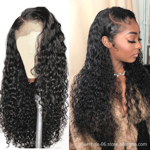 Highlights Closure Brazilian Virgin 200% Density 24 Inch Curly Ombre Brown Blonde U Part Human Hair Wig For Black Women